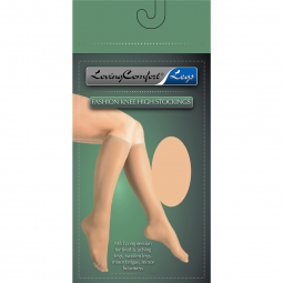Loving Comfort Scott Specialties 1648 BEI MD-Loving Comfort Mild Anti-Embolism Knee-High Stockings, 